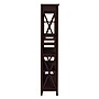Regency Key West 66"H 5-Shelf Bookcase with Adjustable Shelves, Black Cherry (KWB132BC-03)~#|#~sp324684916_sc7