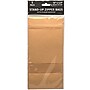 Excello Brands 9.6" x 4.5" Stand-Up Kraft Bags with Clear Window, Brown, 5/Pack (STBG-MD-5PK)~#|#~sp325129297_sc7