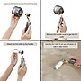 SALAV Retro Edition Rechargeable Fabric Shaver and Lint Roller, Titanium Metallic (LR-900 TITANIUM)~#|#~sp325131134_sc7