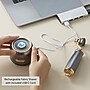 SALAV Retro Edition Rechargeable Fabric Shaver and Lint Roller, Titanium Metallic (LR-900 TITANIUM)~#|#~sp325131135_sc7