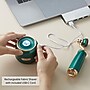 SALAV Retro Edition Rechargeable Fabric Shaver and Lint Roller, Emerald Metallic (LR-900 EMERALD)~#|#~sp325131172_sc7