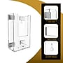 Azar Brochure Holder, Top Loading, Clear Plastic, 2/Pack (252112-M-2PK)~#|#~sp325199209_sc7
