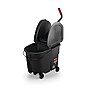 Rubbermaid WaveBrake® 2.0 Janitorial Down-Press Bucket and Wringer, 35 Quart, Black (1863898)~#|#~sp32530308_sc7