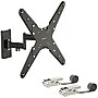 Mount-It! Weatherproof Full-Motion Column TV Mount for 32" to 65" TVs, Holds Up to 55 lbs., Black (MI-414)~#|#~sp325325391_sc7