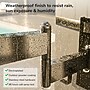 Mount-It! Weatherproof Full-Motion Column TV Mount for 32" to 65" TVs, Holds Up to 55 lbs., Black (MI-414)~#|#~sp325325394_sc7