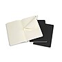 Moleskine Cahier Journal, 5" x 8.25", Dotted Ruled, Black, 80 Pages, 3/Pack (719213)~#|#~sp33563059_sc7