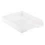 JAM Paper Stackable Paper Trays, White, Desktop Document, Letter & File Organizer Tray, 2/Pack (344WHA)~#|#~sp33565482_sc7
