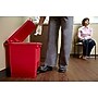 Rubbermaid Resin Trash Can with Lid, Red, 8 gal. (FG614300RED)~#|#~sp35051885_sc7