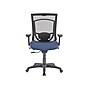 Tempur-Pedic TP7000 Mesh Back Fabric Task Chair, Black and Cobalt (TP7000-COBALT)~#|#~sp35440428_sc7