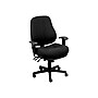 Eurotech 24/7 Fabric Task Chair, Dove Black (24/7-BLKDOVE)~#|#~sp35441036_sc7