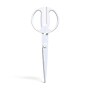 Poppin Scissors 9" Stainless Steel, Pointed Tip, White, 48/Pack (100186-MC)~#|#~sp35514374_sc7