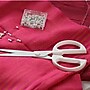 Poppin Scissors 9" Stainless Steel, Pointed Tip, White, 48/Pack (100186-MC)~#|#~sp35514376_sc7