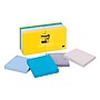 Post-it Super Sticky Notes, 3" x 3", New York Collection, 90 Sheet/Pad, 12 Pads/Pack (MMM65412SSNY)~#|#~sp35754179_sc7