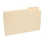 Staples 100% Recycled Manila File Folders, Legal, 3 Tab, 100/Box~#|#~sp36187398_sc7