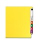 Smead Colored End Tab File Folder, Shelf-Master Reinforced Straight-Cut Tab, Letter Size, Yellow, 100/Bx (25910)~#|#~sp36187509_sc7
