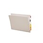 Smead® Colored End Tab File Folder, Shelf-Master® Reinforced Straight-Cut Tab, Letter Size, Gray, 100 per Bx (25310)~#|#~sp36187513_sc7