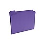 Staples® Colored File Folders w/ Reinforced Tabs, Letter, 5 Tab, 100/Box~#|#~sp36187574_sc7