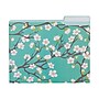 Staples Heavy Duty Floral File Folders, Letter, 3 Tab, 6/box~#|#~sp36187595_sc7