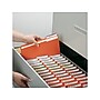 Smead File Folder, 1/3-Cut Tab, Letter Size, Orange, 100/Box (12543)~#|#~sp36188151_sc7