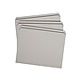 Smead File Folder, Reinforced Straight-Cut Tab, Letter Size, Gray, 100/Box (12310)~#|#~sp36188204_sc7