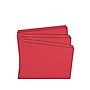 Smead File Folder, Reinforced Straight-Cut Tab, Letter Size, Red, 100/Bx (12710)~#|#~sp36188246_sc7