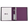 Staples Heavy Duty 1" 3-Ring Better Binder, D-Ring, Plum (22158-US)~#|#~sp36283858_sc7