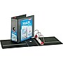 Cardinal XtraLife ClearVue Heavy Duty 5" 3-Ring Non-View Binders, D-Ring, Black (26351CB)~#|#~sp36284595_sc7