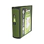 Staples Heavy Duty 3" 3-Ring Better Binder, D-Ring, Olive (22173-US)~#|#~sp36285764_sc7