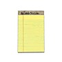 TOPS Second Nature Notepad, 5" x 8", Narrow Ruled, Canary, 50 Sheets/Pad, 12 Pads/Pack (TOP74840)~#|#~sp36298697_sc7