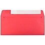 JAM Paper Peel & Seal #10 Kraft Business Envelope, 4 1/8" x 9 1/2", Christmas Red, 25/Pack (11789)~#|#~sp36388124_sc7