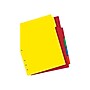 Avery Heavy-Duty Blank Plastic Divider, 5-Tab, Assorted Colors, Set (23080)~#|#~sp36616490_sc7