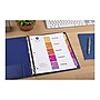 Avery Ready Index Table of Contents Paper Dividers, 1-5 Tabs, Multicolor, 6 Sets/Pack (11187)~#|#~sp36616909_sc7