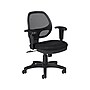 Offices To Go Mesh Fabric Manager Chair, Black (OTG11647B)~#|#~sp36617804_sc7