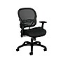 HON Wave Mesh Mid-Back Chair, Synchro-Tilt, Adjustable Arms, Black Sandwich Mesh (BSXVL712MM10)~#|#~sp36618914_sc7