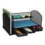 Staples Metal Desk Organizer, Black (21514-CC)~#|#~sp37068956_sc7