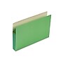 Smead Paper Stock File Pocket, 3.5" Expansion, Legal Size, Green (74226)~#|#~sp37069170_sc7