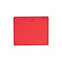 Smead File Jacket, Reinforced Straight-Cut Tab, Flat-No Expansion, Letter Size, Red, 100/Box (75509)~#|#~sp37069484_sc7