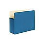 Smead Paper Stock File Pocket, 5.25" Expansion, Letter Size, Blue (73235)~#|#~sp37069632_sc7