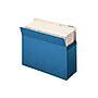 Smead Paper Stock File Pocket, 5.25" Expansion, Letter Size, Blue (73235)~#|#~sp37069635_sc7