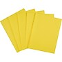 Staples Brights Multipurpose Paper, 24 lbs., 8.5" x 11", Yellow, 500/Ream (20102)~#|#~sp37069773_sc7