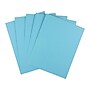 Staples Brights Multipurpose Colored Paper, 20 lbs., 8.5" x 11", Blue, 500/Ream (25202)~#|#~sp37069775_sc7