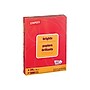 Staples Brights Multipurpose Paper, 24 lbs., 8.5" x 11", Red, 500/Ream (20104)~#|#~sp37069811_sc7