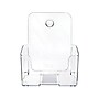 Deflecto Docuholder Brochure Holder, 7.75" x 6.5", Vertical, Wall Mounted, Clear Plastic (DEF74901)~#|#~sp37069996_sc7