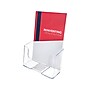 Deflecto Docuholder Brochure Holder, 7.75" x 6.5", Vertical, Wall Mounted, Clear Plastic (DEF74901)~#|#~sp37069999_sc7