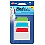 Avery UltraTabs Repositionable Multiuse Tabs, 2" x 1.5", Assorted Colors, 16 Tabs/Pad, 3 Pads (74757)~#|#~sp37241482_sc7
