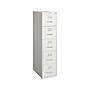 Staples 5 File Drawers Vertical File Cabinet, Locking, Gray, Letter, 26.5"D (21918D)~#|#~sp37727374_sc7