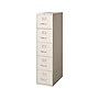 Staples Commercial 5-Drawer Vertical File Cabinet, Letter Size, Lockable, 63.98"H x 14.9"W x 26.5"D, Putty (59590/25431)~#|#~sp37848929_sc7