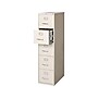 Staples Commercial 5-Drawer Vertical File Cabinet, Letter Size, Lockable, 63.98"H x 14.9"W x 26.5"D, Putty (59590/25431)~#|#~sp37848930_sc7