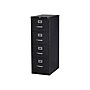 Staples Commercial 4 File Drawer Vertical File Cabinet, Locking, Black, Legal, 26.5"D (13450D)~#|#~sp37848932_sc7