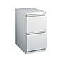 Staples 2-Drawer Vertical File Cabinet, Locking, Letter, Gray, 22.88"D (25173D)~#|#~sp37916651_sc7
